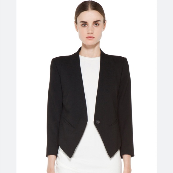Black Helmut Lang Smoking Tuxedo Blazer - Picture 1 of 14